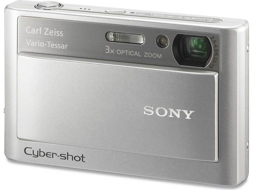 Sony Cyber-shot DSC-T20 (Silver) 8.1-megapixel digital camera