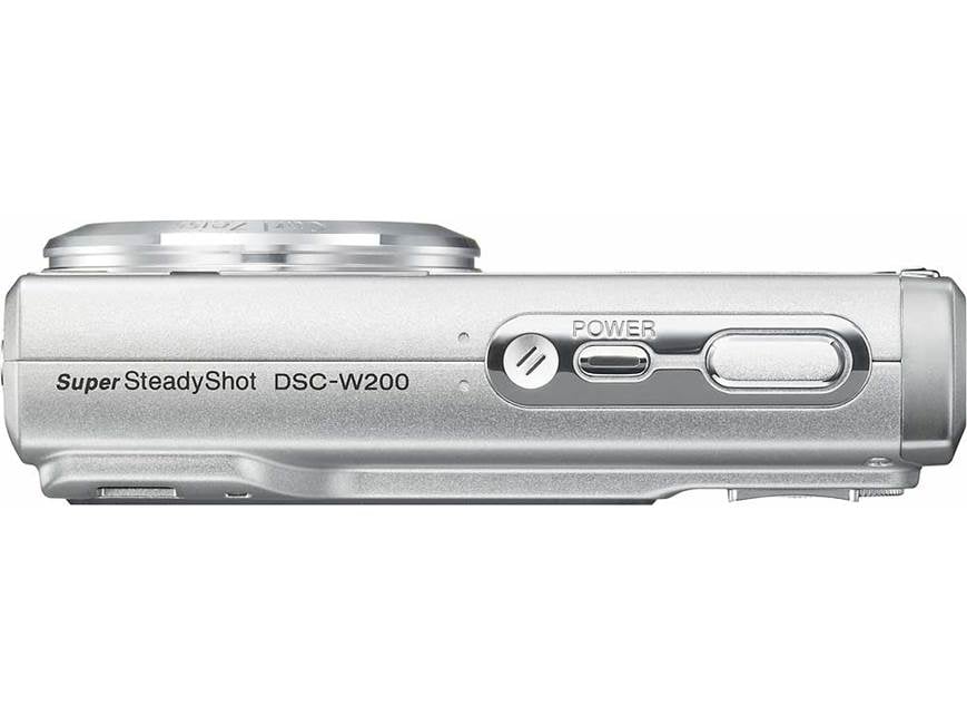 Sony Cyber-shot DSC-W200 12.1-megapixel digital camera at Crutchfield