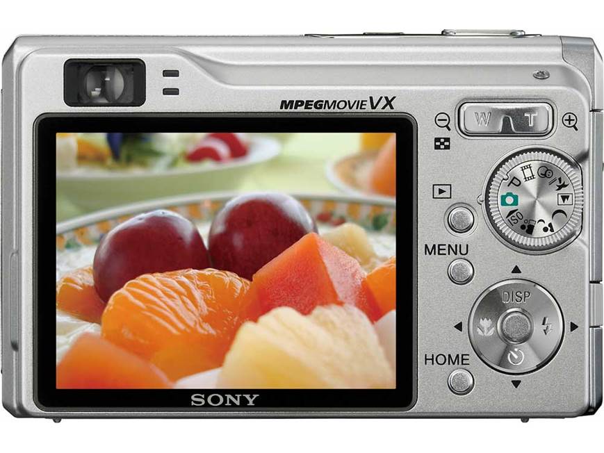 Sony Cyber-shot DSC-W80 (Silver) 7.2-megapixel digital camera