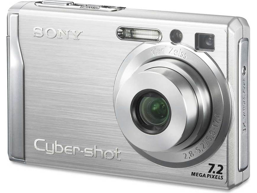 Sony Cyber-shot DSC-W80 (Silver) 7.2-megapixel digital camera