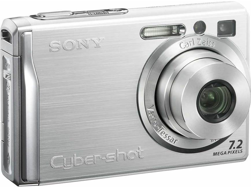 Sony Cyber-shot DSC-W80 (Silver) 7.2-megapixel digital camera
