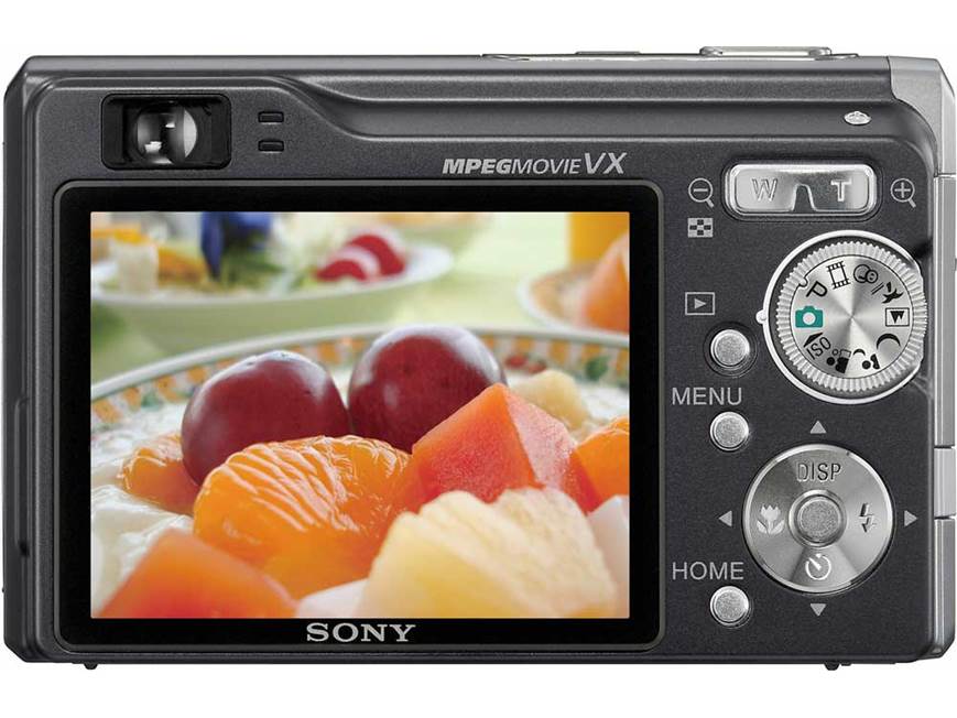 Sony Cyber-shot DSC-W80 (Black) 7.2-megapixel digital camera