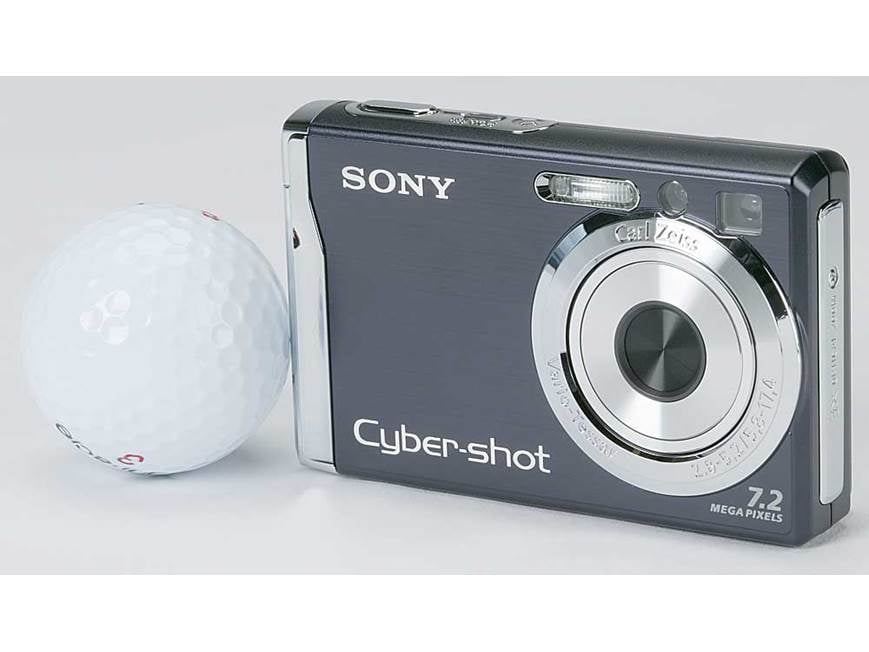 Sony Cyber-shot DSC-W80 (Black) 7.2-megapixel digital camera