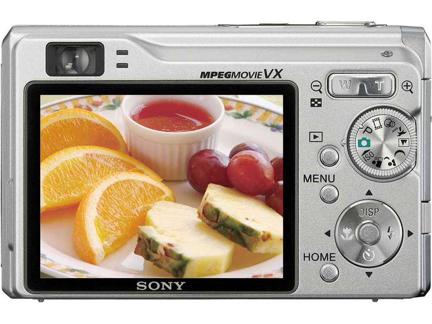 Sony Cyber-shot DSC-W90 (Silver) 8-megapixel digital camera
