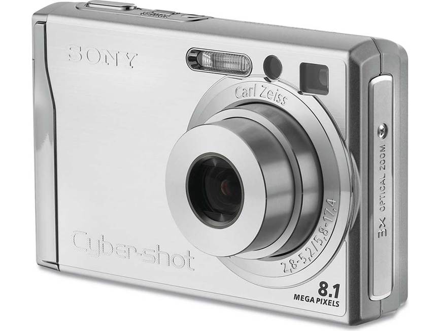 Sony Cyber-shot DSC-W90 (Silver) 8-megapixel digital camera