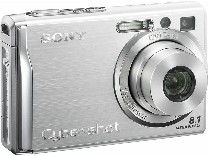 Sony Cyber-shot DSC-W90 (Silver) 8-megapixel digital camera