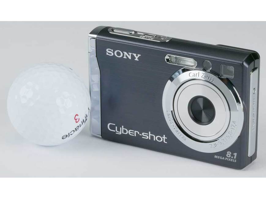 Sony Cyber-shot DSC-W90 (Black) 8-megapixel digital camera (Black