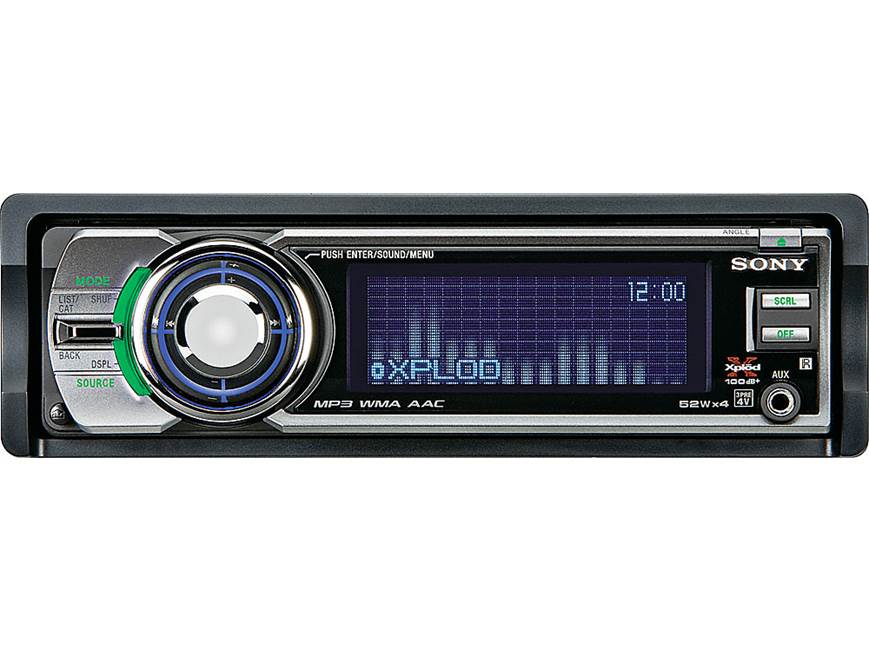 Sony CDX-GT720 CD receiver at Crutchfield