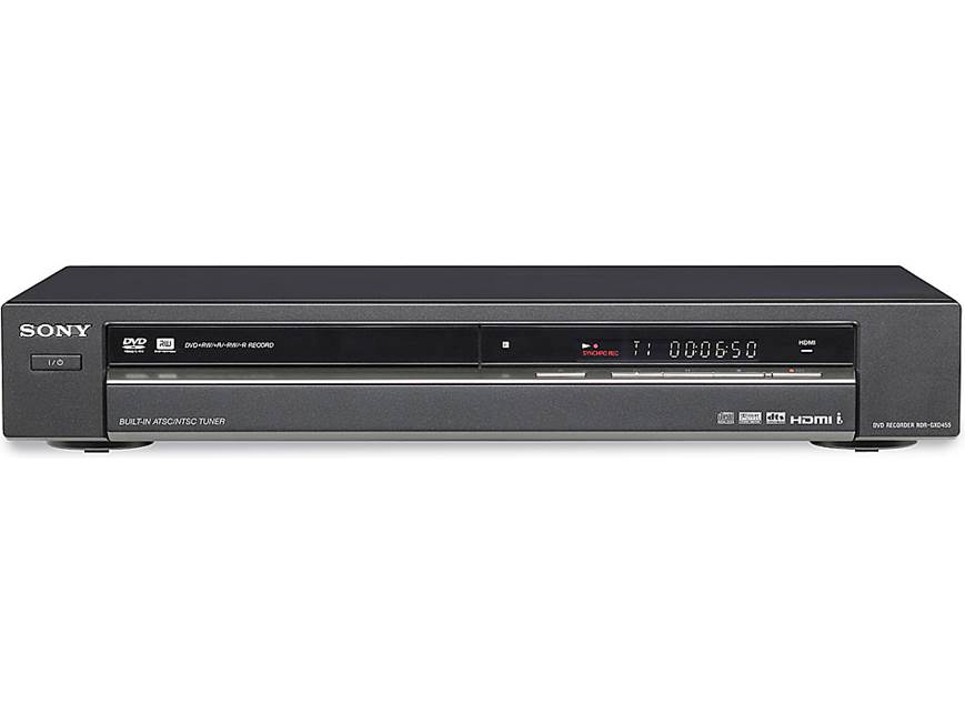 Sony RDR-GXD455 DVD recorder with built-in digital TV tuner and