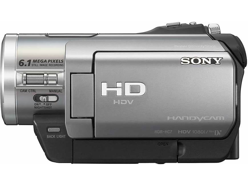Sony HDR-HC7 High-definition Mini DV digital camcorder at Crutchfield