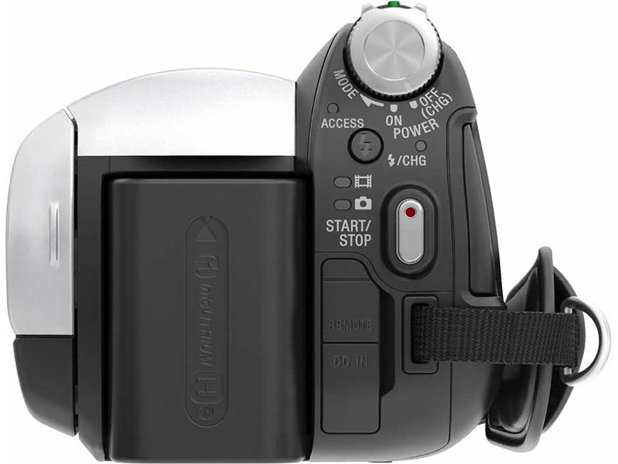 Sony HDR-SR5 40GB HD hard drive camcorder at Crutchfield