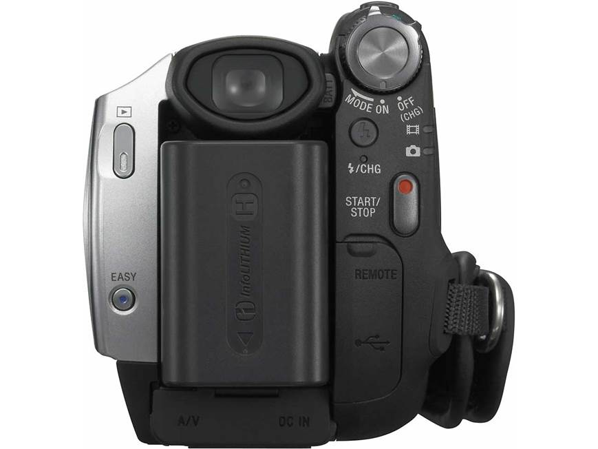 Sony HDR-UX5 High-definition DVD camcorder at Crutchfield