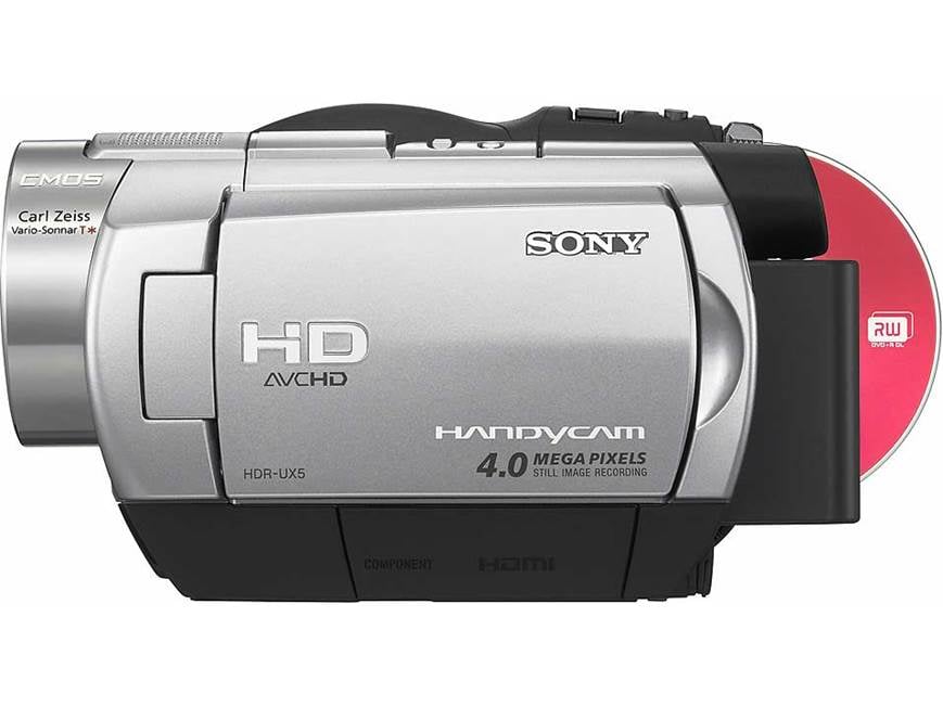 Sony HDR-UX5 High-definition DVD camcorder at Crutchfield