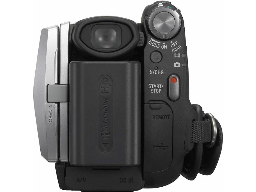 Sony HDR-UX7 High-definition DVD camcorder at Crutchfield