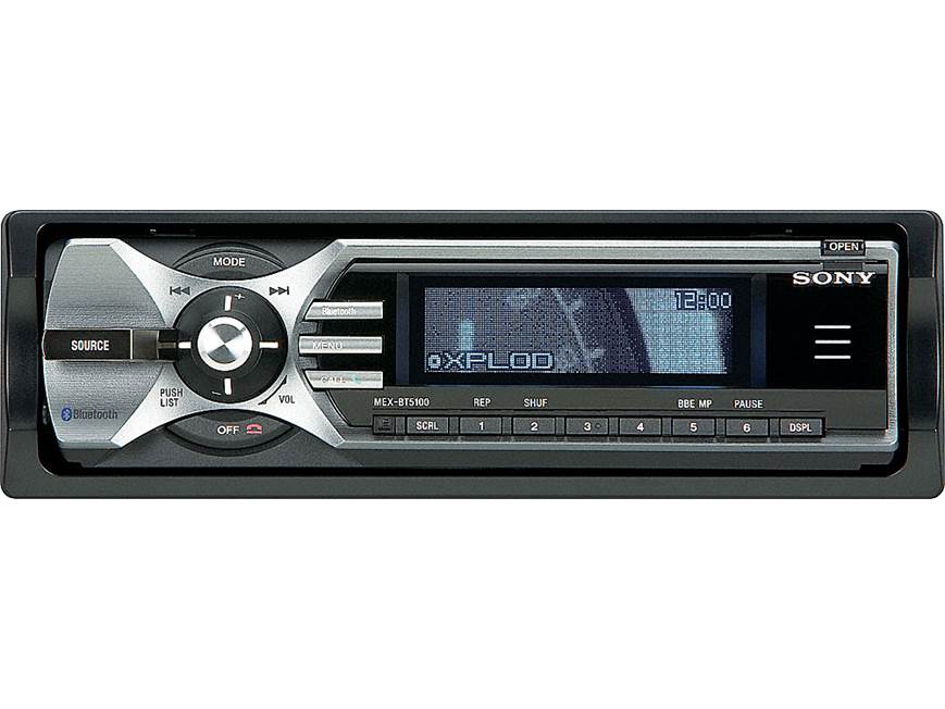 Sony MEX-BT5100 CD receiver at Crutchfield