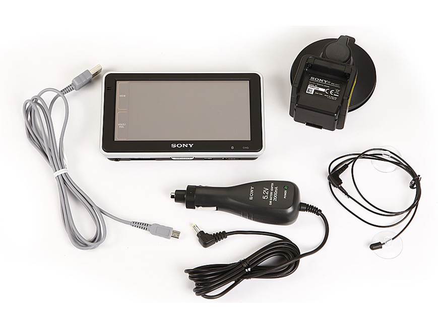 Sony Nav-U NV-U83T Portable car navigator with Bluetooth® at