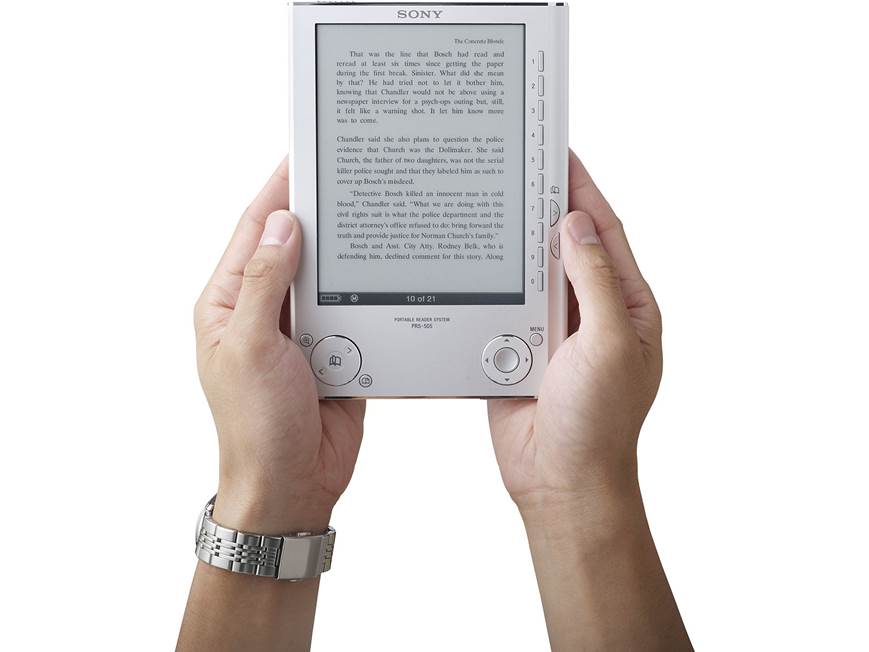 Sony PRS-505 Reader Digital Book (Silver) Portable eBook reader