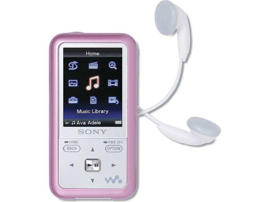 Sony NWZ-S615 (Pink) 2GB Walkman® video/MP3 player (Pink) at