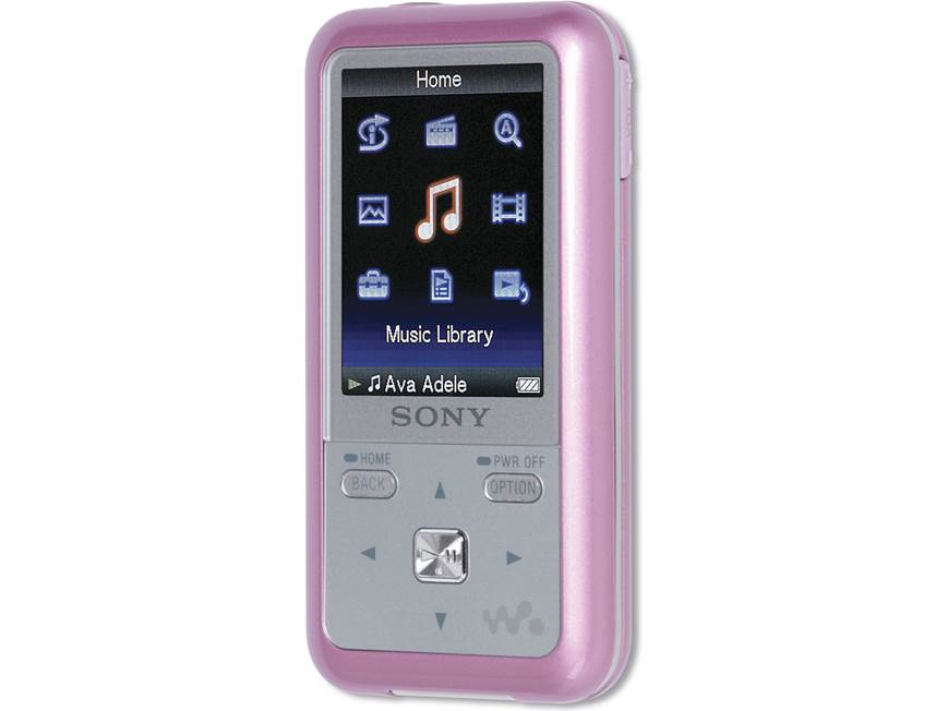 Sony NWZ-S615 (Pink) 2GB Walkman® video/MP3 player (Pink) at