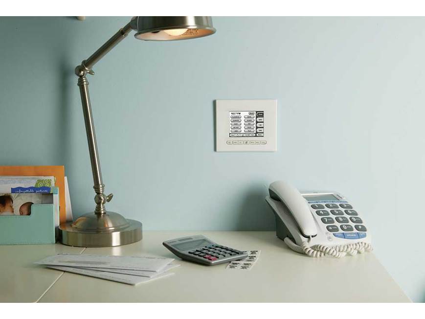 Niles Intellipad Ci TS1 Keypad Touchscreen in-wall controller for