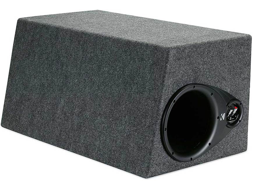 Kicker 07DCVR102 Ported enclosure with dual 10