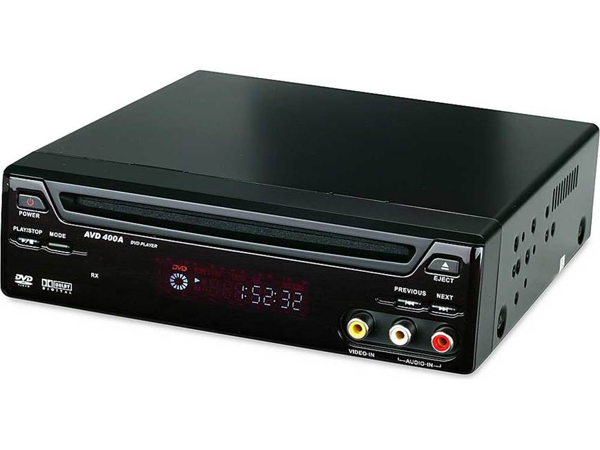 Audiovox AVD400A DVD/CD/MP3 player at Crutchfield