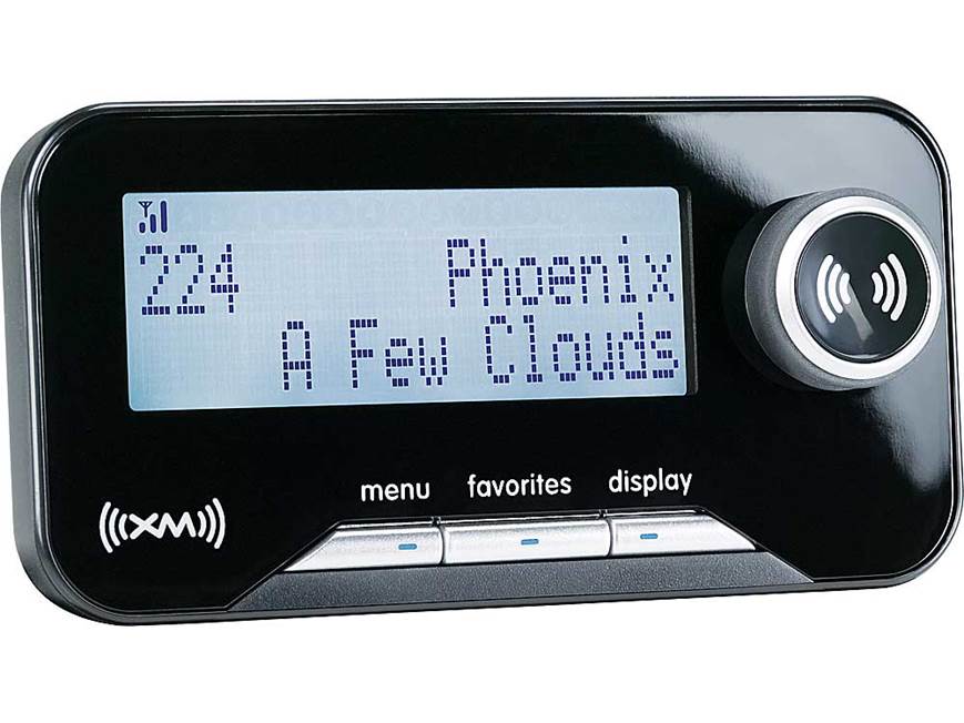 Audiovox Xpress EZ Dock & Play XM Satellite Radio with car kit at