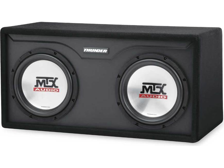 MTX ウーファー　10インチ　3個セット MTX TCE5510X2D Ported Thunder TC enclosure with two 10