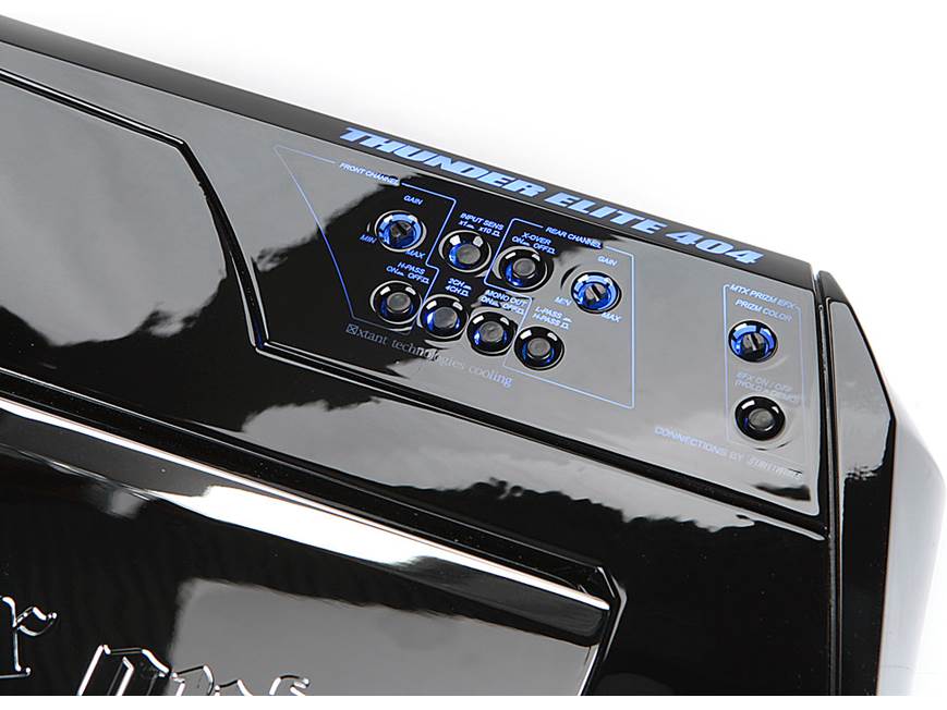 MTX Thunder Elite 404 4-channel car amplifier 65 watts RMS x 4 at
