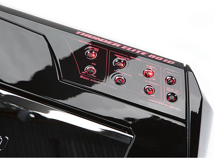 MTX Thunder Elite 801D Mono subwoofer amplifier 800 watts RMS x 1