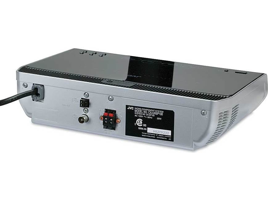 JVC UX-EP100 Micro system with iPod® input and controls at Crutchfield