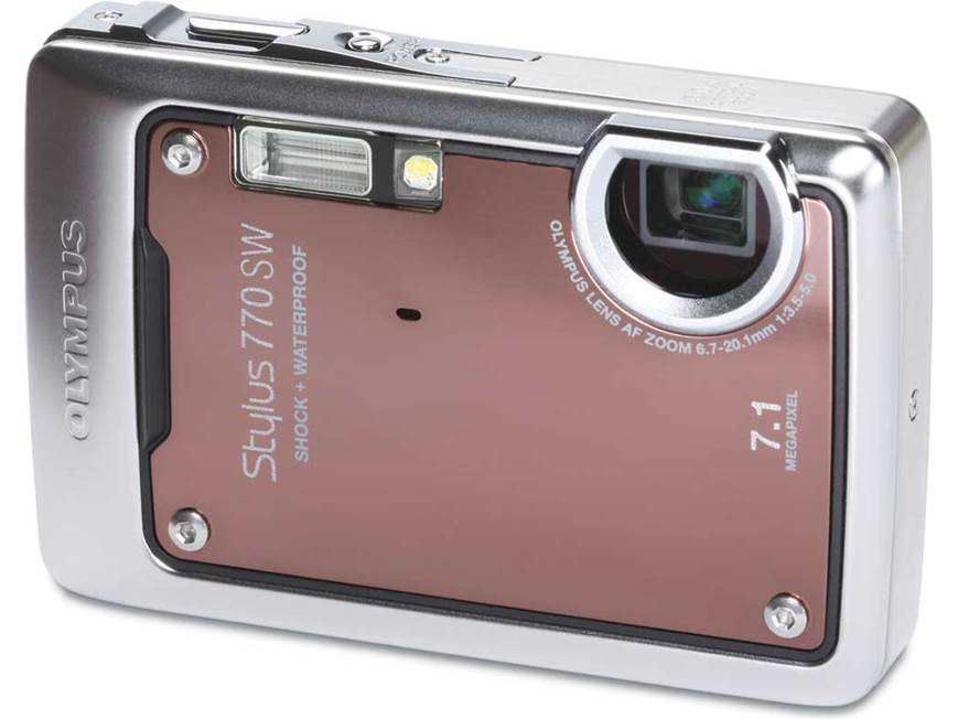 Olympus Stylus 770SW (Bronze) 7.1-megapixel waterproof digital