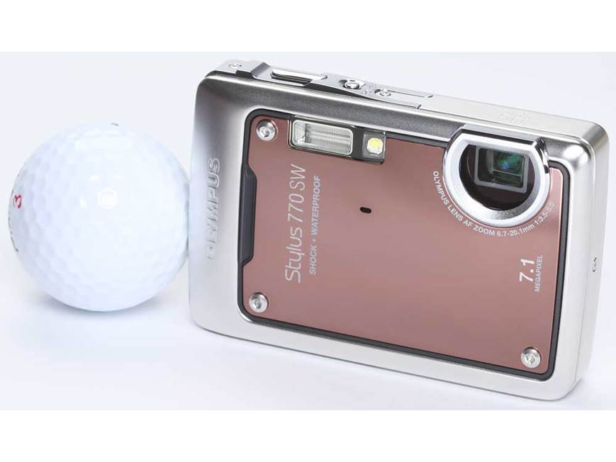 Olympus Stylus 770SW (Bronze) 7.1-megapixel waterproof digital