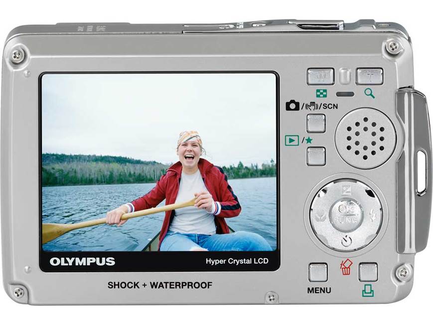 Olympus Stylus 770SW (Silver) 7.1-megapixel waterproof digital