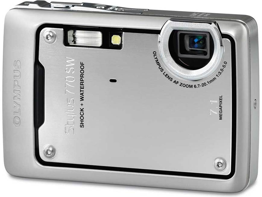Olympus Stylus 770SW (Bronze) 7.1-megapixel waterproof digital