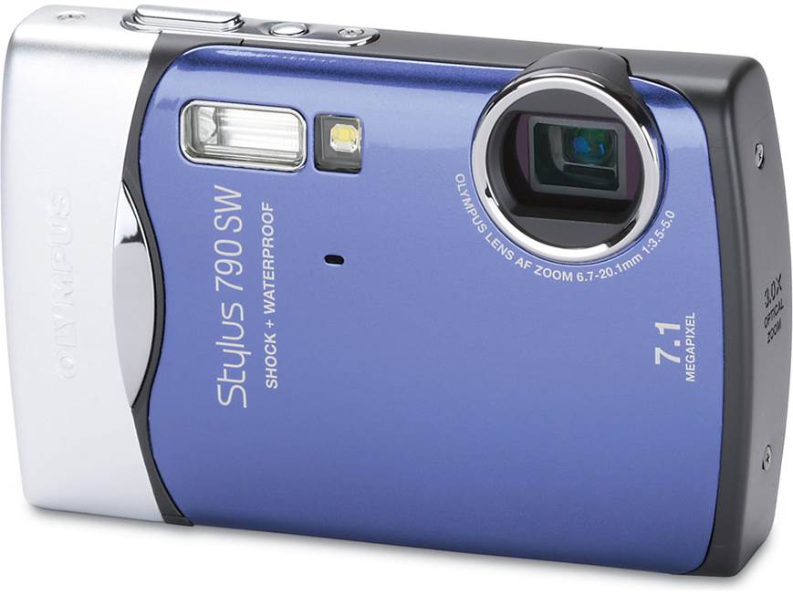 Olympus Stylus 790SW (Black) 7.1-megapixel waterproof digital