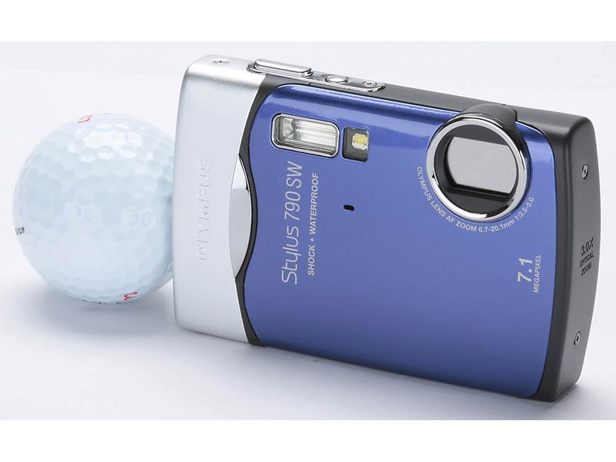 Olympus Stylus 790SW (Black) 7.1-megapixel waterproof digital