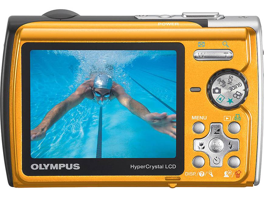 Olympus Stylus 790SW (Orange) 7.1-megapixel waterproof digital