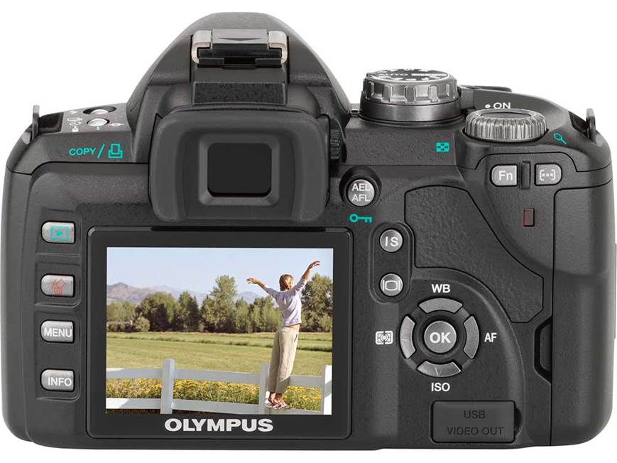 Olympus EVOLT E-510 Kit 10-megapixel digital SLR camera with 14
