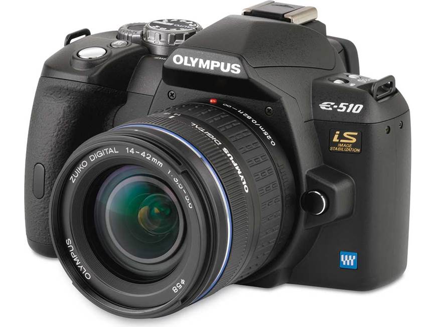 Olympus EVOLT E-510 Kit 10-megapixel digital SLR camera with 14