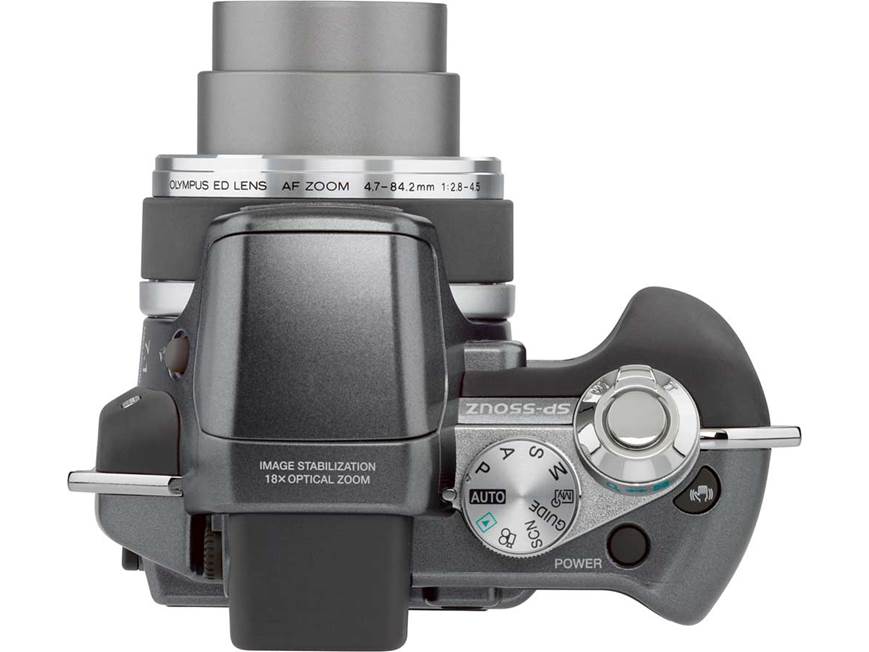 Olympus SP-550 UZ 7.1-megapixel digital camera with 18X optical