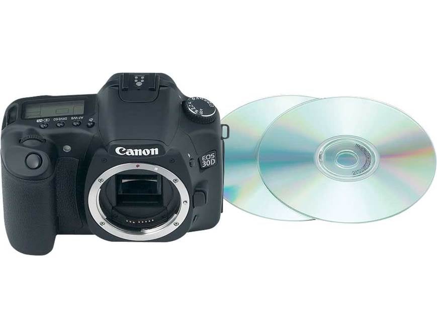Canon EOS 30D Digital SLR 8.2-megapixel digital SLR camera with 28