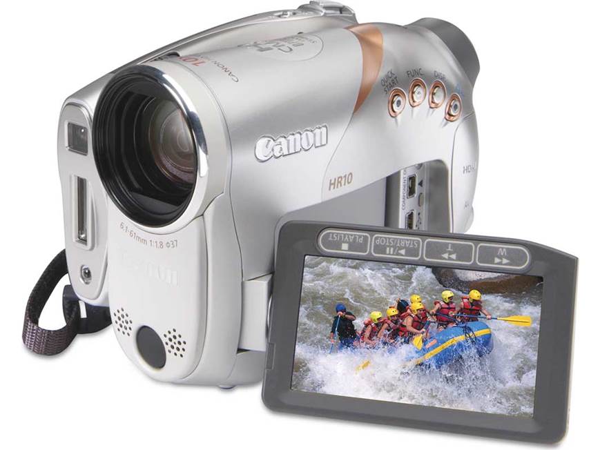 Canon HR10 High-definition DVD camcorder at Crutchfield