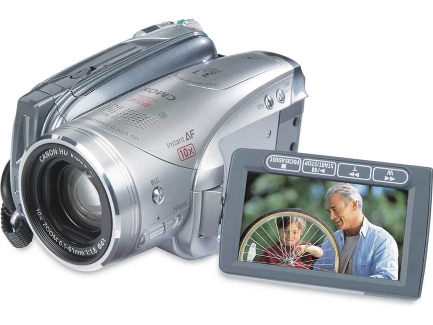 Canon HV20 High-definition Mini DV digital camcorder at Crutchfield