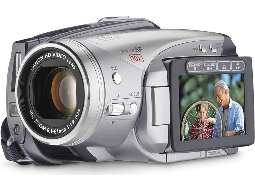 Canon HV20 High-definition Mini DV digital camcorder at Crutchfield