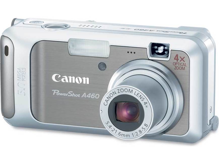 Canon PowerShot A460 5-megapixel digital camera at Crutchfield