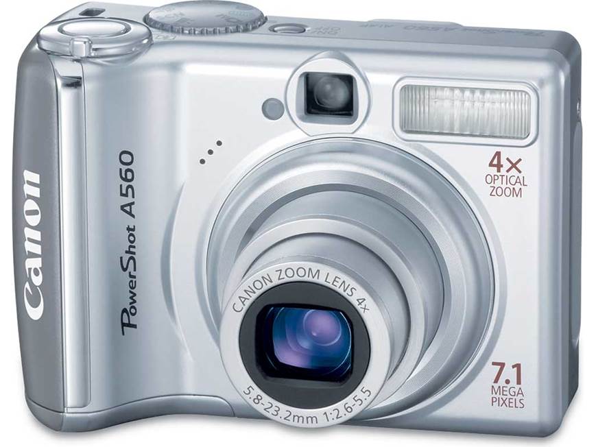 Canon PowerShot A560 7.1-megapixel digital camera at Crutchfield
