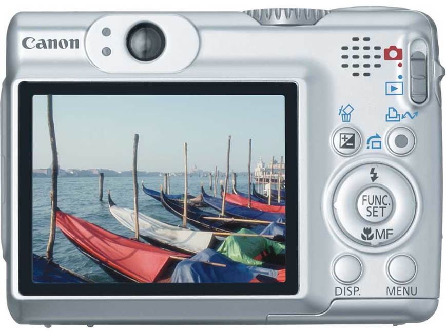 Canon PowerShot A570 IS 7.1-megapixel digital camera at Crutchfield