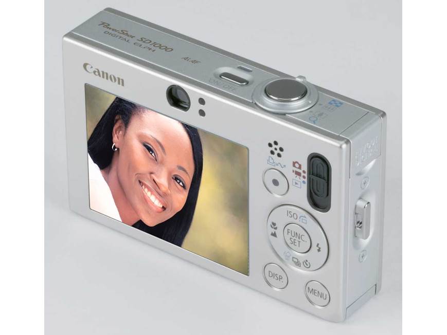 Canon PowerShot SD1000 7.1-megapixel digital camera at Crutchfield