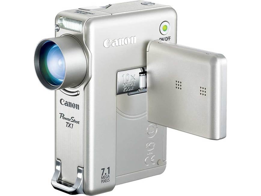 【希少】Canon PowerShot TX1 デジタルカメラ【動作未確認】 Canon PowerShot TX1 7.1-megapixel digital camera with high-def